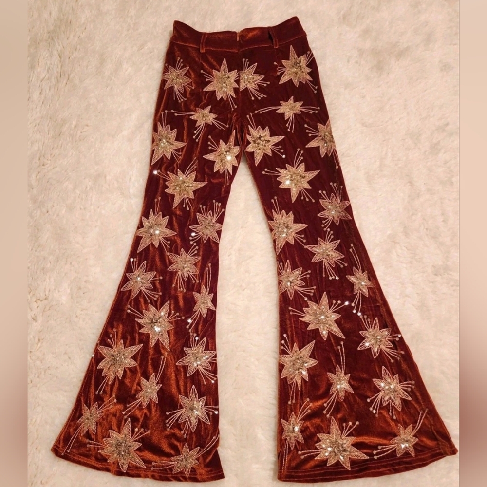 LENNI THE LABEL Chromatic Pants Rust S - Picture 5 of 13